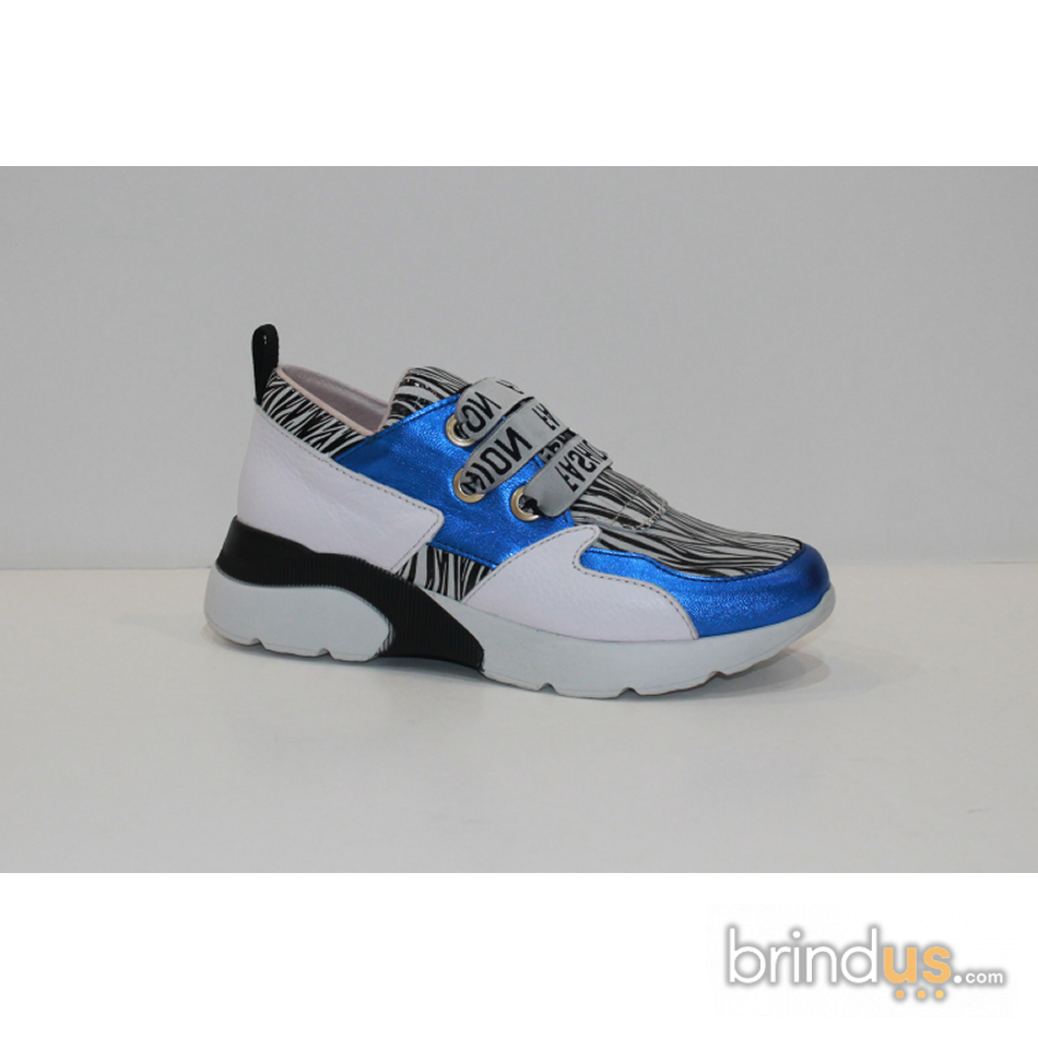 Sneakers Amarillo y Azul 