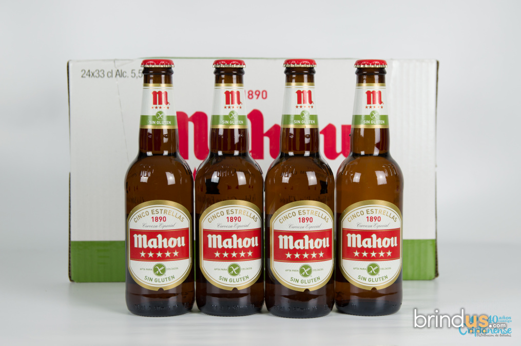 Cerveza Mahou Cinco Estrellas