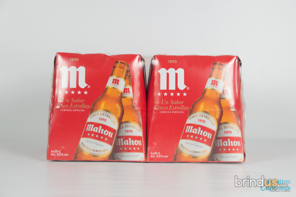 Cerveza Mahou Cinco Estrellas