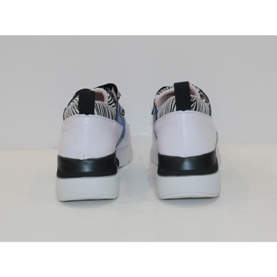 Sneakers Amarillo y Azul 