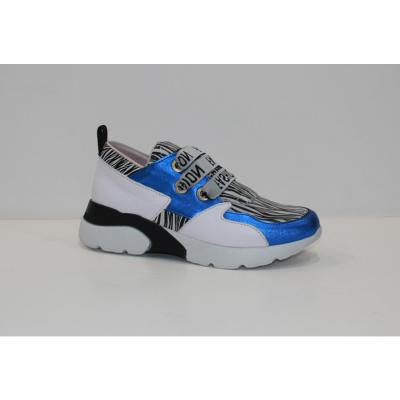 Sneakers Amarillo y Azul 