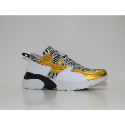 Sneakers Amarillo y Azul 