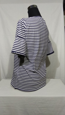 camiseta de rayas marineras