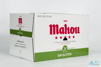 Cerveza Mahou Cinco Estrellas